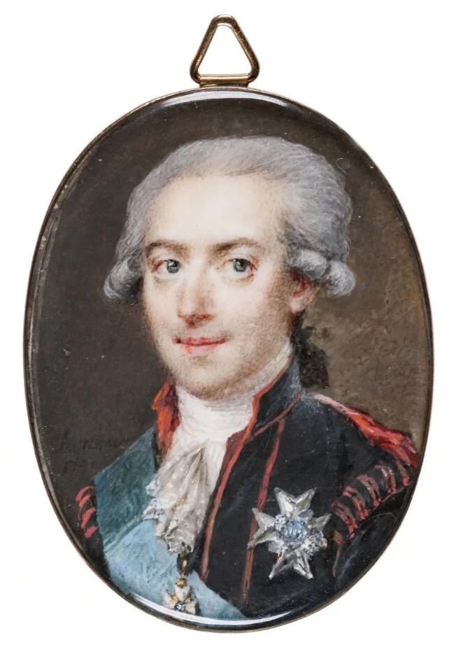 Ritratto di Johan Gabriel Oxenstierna, Lord Gran Ciambellano, Conte - Museo Nazionale, Stoccolma